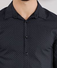 Camisa-Masculina-Slim-Estampada-Manga-Longa-Preta-8856185-Preto_4