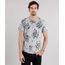 Camiseta-Masculina-Slim-Fit-Estampada-Floral-Manga-Curta-Gola-Careca-Cinza-Mescla-8969826-Cinza_Mescla_1