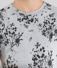 Camiseta-Masculina-Slim-Fit-Estampada-Floral-Manga-Curta-Gola-Careca-Cinza-Mescla-8969826-Cinza_Mescla_4