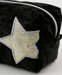 Necessaire-Feminina-em-Veludo-com-Bordado-de-Estrela-com-Lurex-Preta-9129334-Preto_3