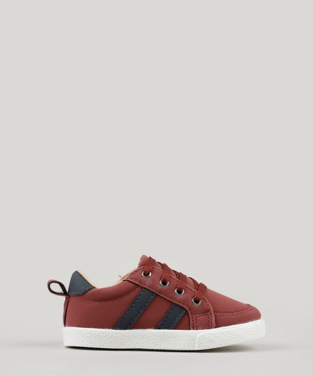 Tenis-Infantil-com-Listras-Vinho-9129145-Vinho_1 Tenis-Infantil-com-Listras-Vinho-9129145-Vinho_1