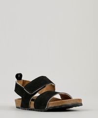 Sandalia-Papete-Infantil-em-Suede-com-Velcro-Preta-9142685-Preto_2