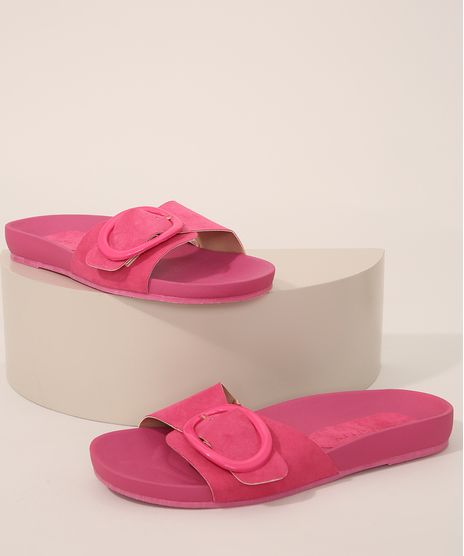 Rasteirinha-Feminina-Slide-Oneself-com-Fivela-Pink-9982242-Pink_1