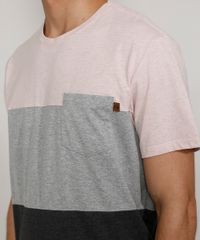 Camiseta-Masculina-Manga-Curta-Gola-Careca-com-Recortes-e-Bolso-Rosa-Claro-9975801-Rosa_Claro_4