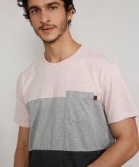 Camiseta-Masculina-Manga-Curta-Gola-Careca-com-Recortes-e-Bolso-Rosa-Claro-9975801-Rosa_Claro_6