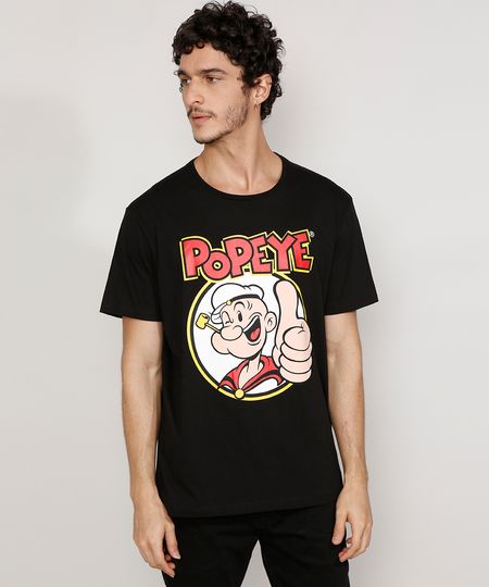 Camiseta-Masculina-Manga-Curta-Gola-Careca-Popeye-Preta-9978118-Preto_1 Camiseta-Masculina-Manga-Curta-Gola-Careca-Popeye-Preta-9978118-Preto_1