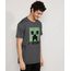 Camiseta-Masculina-Manga-Curta-Gola-Careca-Creeper-Minecraft-Cinza-Mescla-Escuro-9982203-Cinza_Mescla_Escuro_1