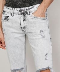 Calca-Jeans-Masculina-Skinny-Destroyed-Marmorizada-Cinza-Claro-9981194-Cinza_Claro_2
