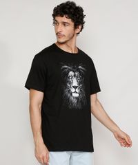 Camiseta-Masculina-Manga-Curta-Gola-Careca-Leao-Preta-9978115-Preto_6