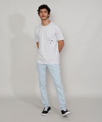 Camiseta-Masculina-Manga-Curta-Gola-Careca-Rick-and-Morty-com-Bolso-Cinza-Mescla-Claro-9982202-Cinza_Mescla_Claro_3