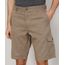 Bermuda-Masculina-de-Sarja-Cargo-Kaki-9974906-Kaki_1