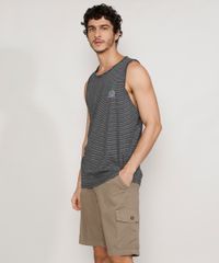 Bermuda-Masculina-de-Sarja-Cargo-Kaki-9974906-Kaki_6