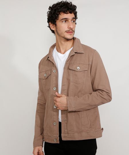 Jaqueta-de-Sarja-Masculina-Trucker-com-Bolsos-Kaki-9961928-Kaki_1 Jaqueta-de-Sarja-Masculina-Trucker-com-Bolsos-Kaki-9961928-Kaki_1