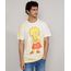 Camiseta-Masculina-Estampada-Manga-Curta-Gola-Careca-Tie-Dye-Lisa-Simpson-Amarela-9973600-Amarelo_1