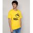 Camiseta-Masculina-Manga-Curta-Gola-Careca-Woodstock-Snoopy-Flocada-Amarela-9976196-Amarelo_1