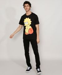 Camiseta-Masculina-Manga-Curta-Gola-Careca-Lisa-Simpson-Preta-9978119-Preto_6