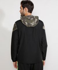 Jaqueta-Corta-Vento-de-Nylon-Masculina-Esportiva-Ace-com-Recorte-Camuflado-e-Capuz-Verde-Militar-9786814-Verde_Militar_2