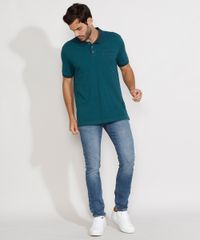 Polo-de-Piquet-Masculina-Tradicional-com-Bolso-Quadriculado-Manga-Curta-Azul-Petroleo-9948843-Azul_Petroleo_3