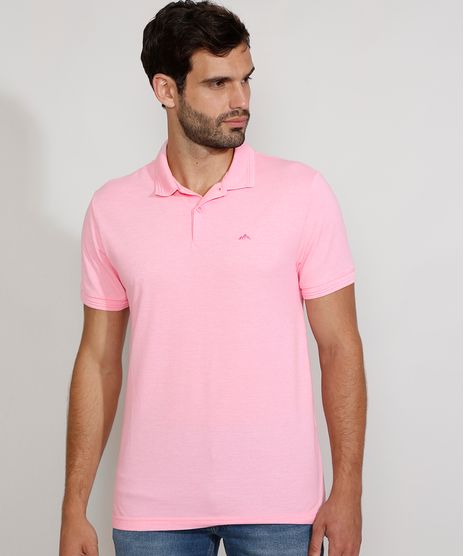 Polo-Masculina-Basica-Comfort-em-Piquet-Manga-Curta--Rosa-Claro-9874808-Rosa_Claro_1