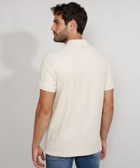 Polo-Masculina-Basica-Comfort-Manga-Curta-Bege-Claro-9449829-Bege_Claro_2