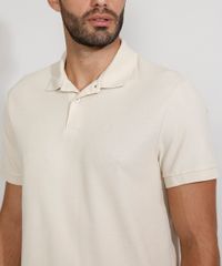 Polo-Masculina-Basica-Comfort-Manga-Curta-Bege-Claro-9449829-Bege_Claro_4