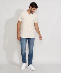 Polo-Masculina-Basica-Comfort-Manga-Curta-Bege-Claro-9449829-Bege_Claro_5