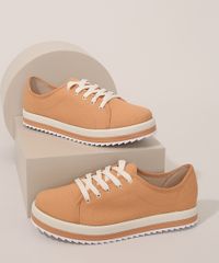 Tenis-de-Lona-Feminino-Tratorado-Beira-Rio-Laranja-9983694-Laranja_1