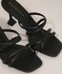 Tamanco-Feminino-Salto-Medio-com-Tiras-Cruzadas-Oneself--Preto-9985053-Preto_3