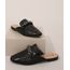 Mule-Feminino-Texturizado-Croco-com-Corrente-Via-Uno-Preto-9983614-Preto_1