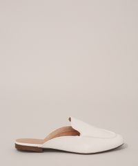 Mule-Feminino-Texturizado-Cobra-Via-Uno-Branco-9983615-Branco_2