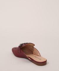 Mule-Feminino-com-Corrente-Via-Uno-Vinho-9983611-Vinho_4