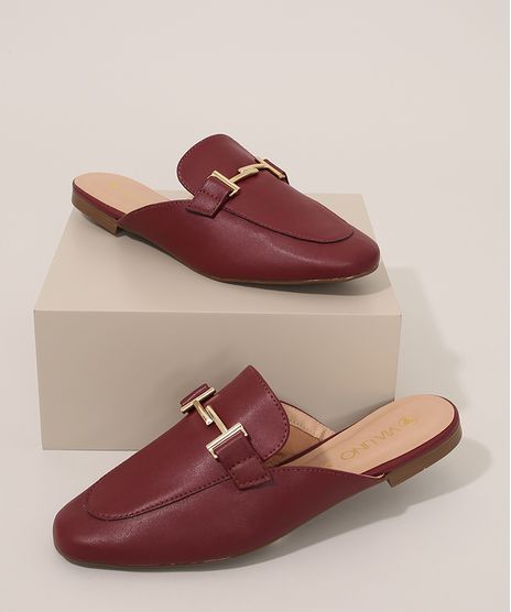 Mule-Feminino-com-Fivela-Via-Uno-Vinho-9983599-Vinho_1