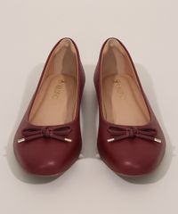 Sapatilha-Feminina-Bico-Quadrado-Via-Uno-Vinho-9983619-Vinho_5