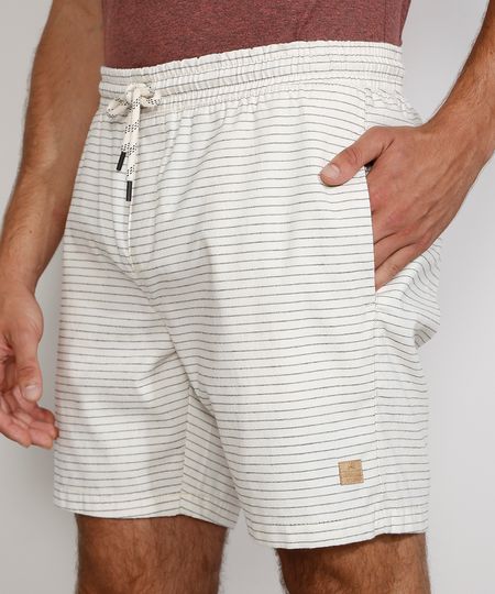 Bermuda-Masculina-Curta-Listrada-com-Cordao-e-Bolsos-Off-White-9971320-Off_White_1 Bermuda-Masculina-Curta-Listrada-com-Cordao-e-Bolsos-Off-White-9971320-Off_White_1