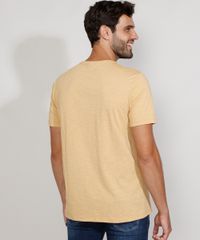 Camiseta-Masculina-Manga-Curta-Gola-Careca-Original-Mostarda-9981175-Mostarda_4