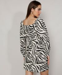 Vestido-Feminino-Mindset-Curto-Estampado-Animal-Print-Zebra-Manga-Bufante-Branco-9985177-Branco_2