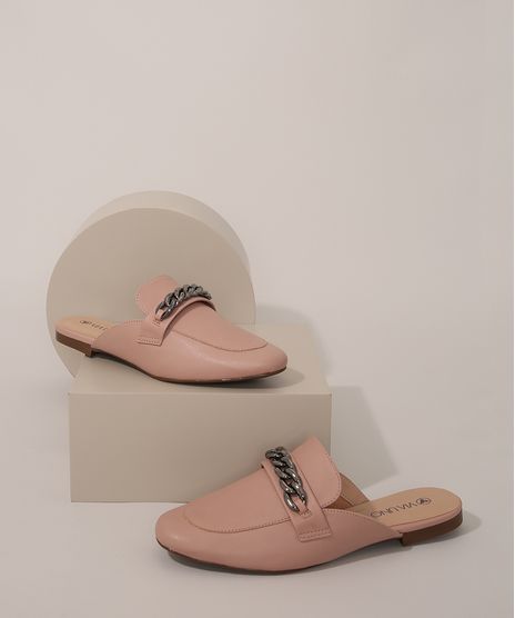 Mule-Feminino-com-Corrente-Via-Uno-Rosa-9983612-Rosa_1