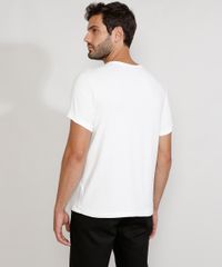 Camiseta-Masculina-Slim-Manga-Curta-Gola-Careca--Limited-Edition--com-Relevo-Branca-9968296-Branco_4
