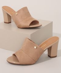 Tamanco-Feminino-Salto-Medio-em-Suede-Vizzano-Bege-9983506-Bege_1