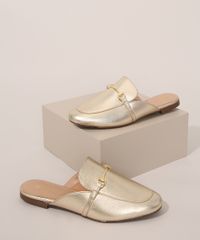 Mule-Feminino-Via-Uno-com-Fivela-Dourado-9983601-Dourado_1