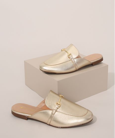 Mule-Feminino-Via-Uno-com-Fivela-Dourado-9983601-Dourado_1