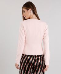 Blazer-Feminino-Acinturado-Sem-Gola-Manga-Longa-Rose-8889600-Rose_2