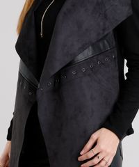 Capa-Feminina-em-Trico-com-Suede-Gola-Ampla-com-ilhos-Manga-Longa-Preta-8874037-Preto_4