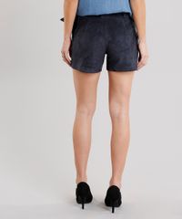 Short-Feminino-em-Suede-com-Faixa-para-Amarracao-com-Bolsos-Azul-Marinho-8886920-Azul_Marinho_2