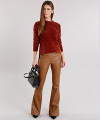 Calca-Feminina-Flare-com-Recortes-Laterais-em-Suede-Caramelo-8889211-Caramelo_3 Calca-Feminina-Flare-com-Recortes-Laterais-em-Suede-Caramelo-8889211-Caramelo_3