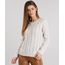 Sueter-Feminino-Cables-em-Trico-Manga-Longa-Decote-Redondo-Bege-Claro-8880795-Bege_Claro_1