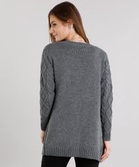 Cardigan-Feminino-Longo-Cables-em-Trico-Com-Bolsos-Manga-Longa-Decote-Redondo-Cinza-Mescla-Escuro-8880794-Cinza_Mescla_Escuro_2 Cardigan-Feminino-Longo-Cables-em-Trico-Com-Bolsos-Manga-Longa-Decote-Redondo-Cinza-Mescla-Escuro-8880794-Cinza_Mescla_Escuro_2