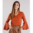 Blusa-Feminina-Ampla-com-Manga-Sino-Decote-V-Laranja-Escuro-8915146-Laranja_Escuro_1