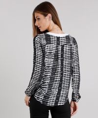 Blusa-Feminina-Ampla-com-Recorte-Contrastante-Estampada-Manga-Longa-Decote-Redondo-Off-White-8887769-Off_White_2