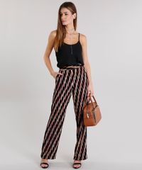 Calca-Feminina-Pantalona-Estampada-com-Bolsos-Preta-8889691-Preto_3